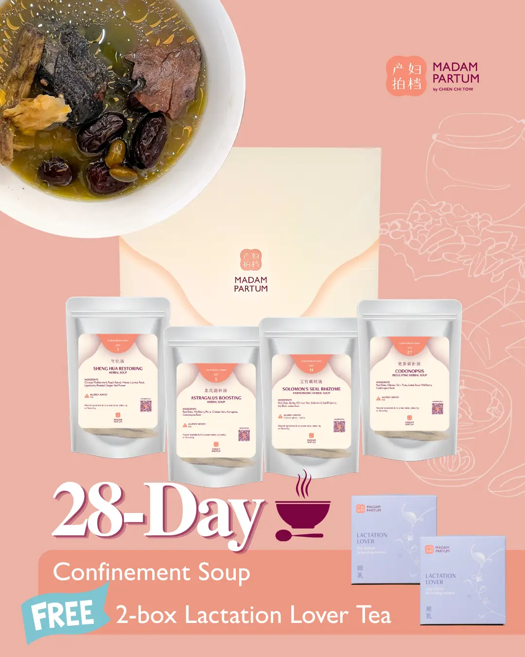 28 Days Confinement Soup