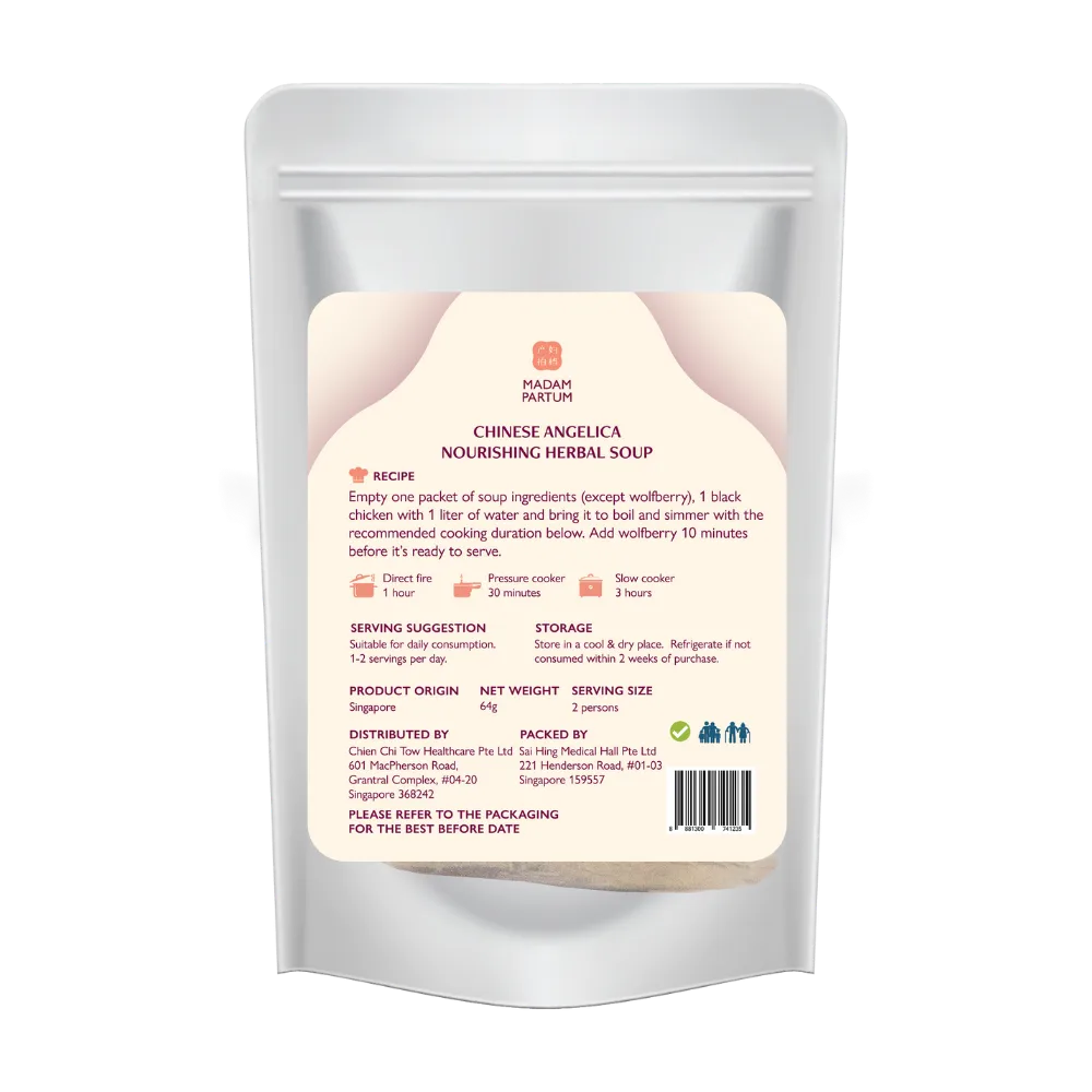 Chinese Angelica Nourishing Herbal Soup - Image 2