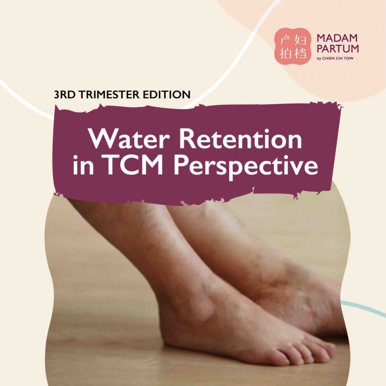 Water Retention in TCM Perspective Madam Partum