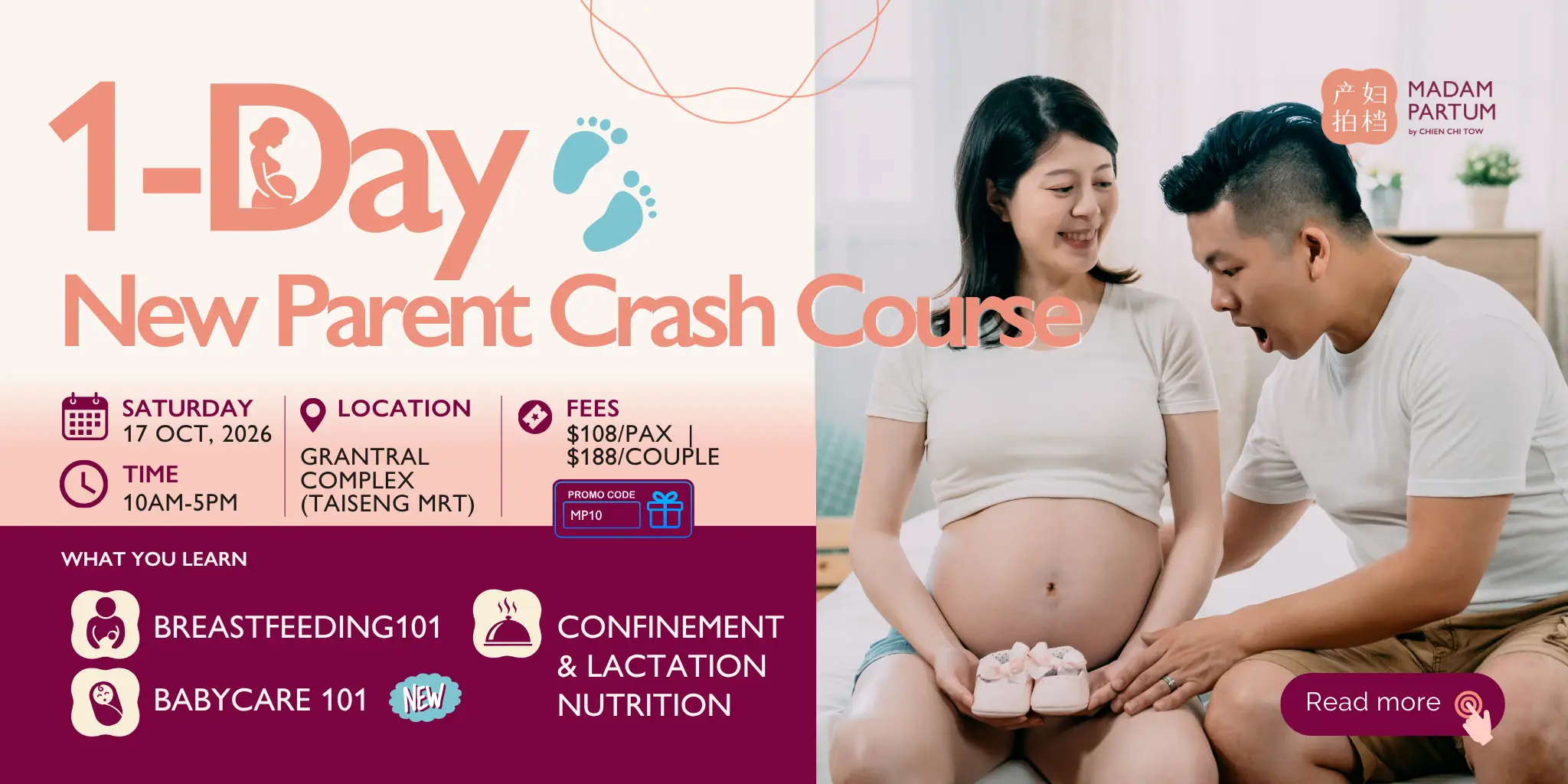 1 Day New Parent Crash Course (Oct 2026)