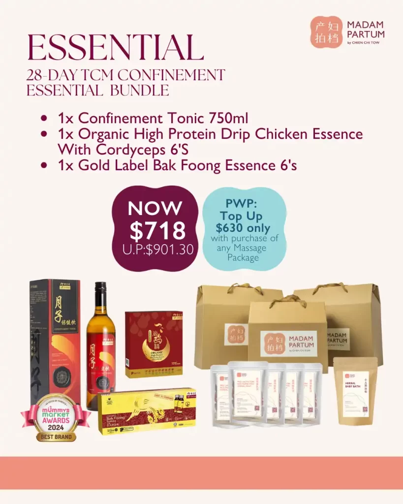 ESSENTIAL 28-DAY TCM CONFINEMENT ESSENTIAL BUNDLE Apr 2025