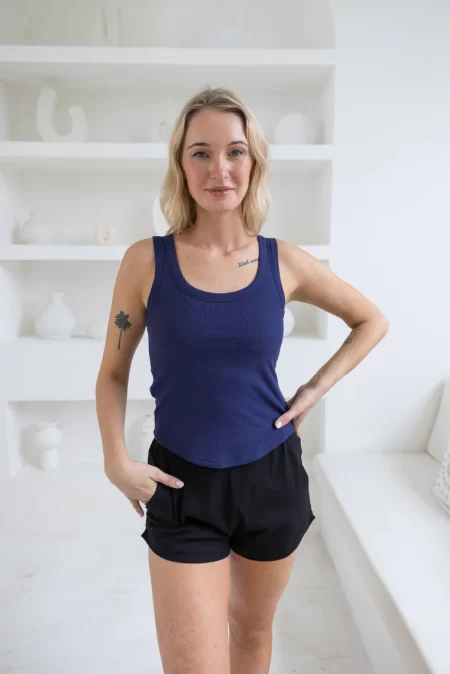 Olives Basics Anna Reversible Hi-Low Tank