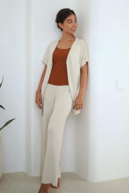 Olive Basics Abby Knit Pocket Pants