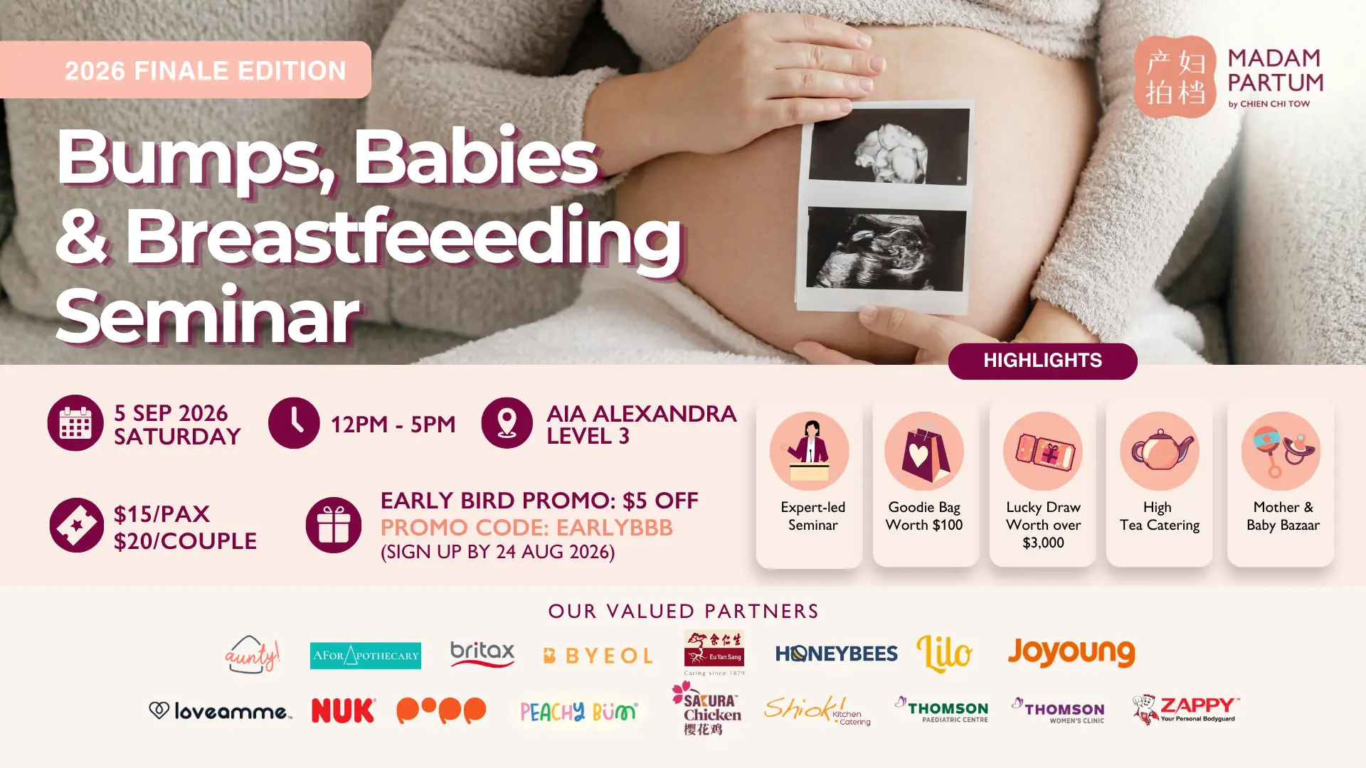 Bumps Babies and Breastfeeding Sep 2026