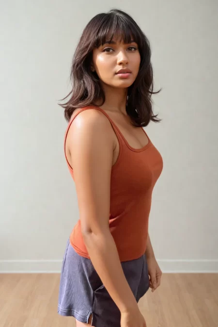 Olive Basics Esther Easy Latch Tank - Image 3
