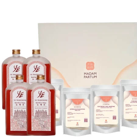 28 Days Confinement Soup & Red Rice Wine Bundle